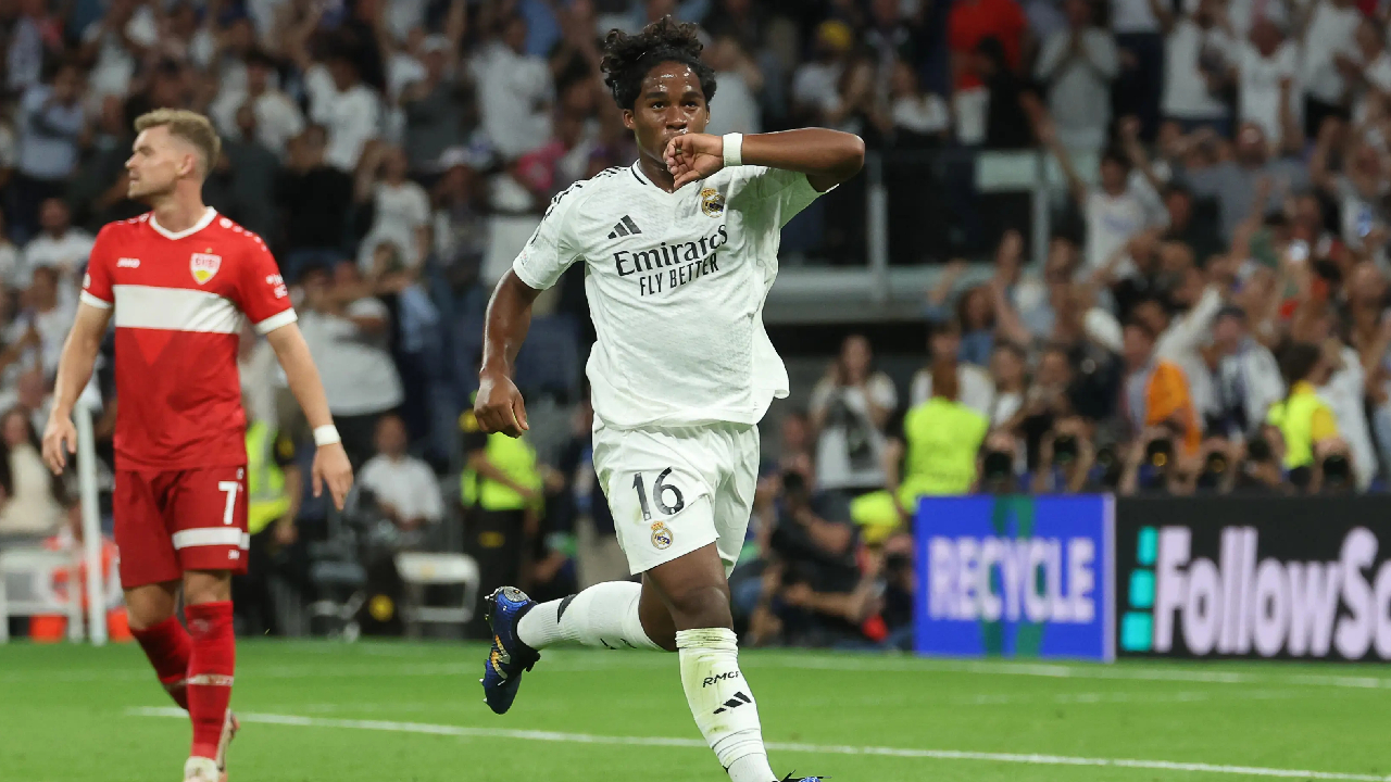La folle réaction d'Endrick après avoir ignoré Mbappé et Vinicius contre Stuttgart