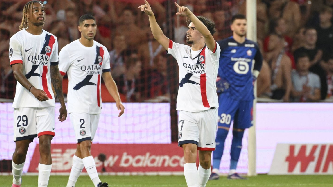 Ligue 1 : Avec un Barcola chaud bouillant, le PSG assure le carton plein à Lille