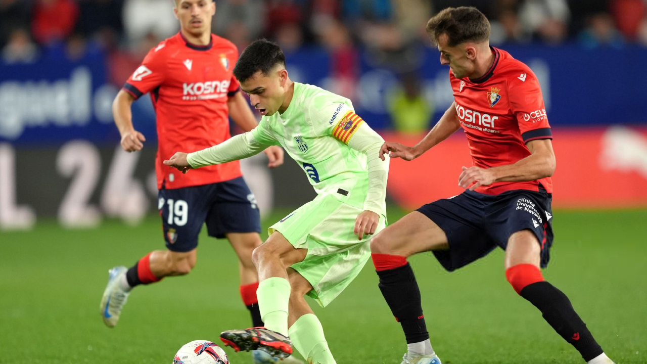 Liga (J8) : Osasuna humilie terriblement le Barça d’Inaki Pena