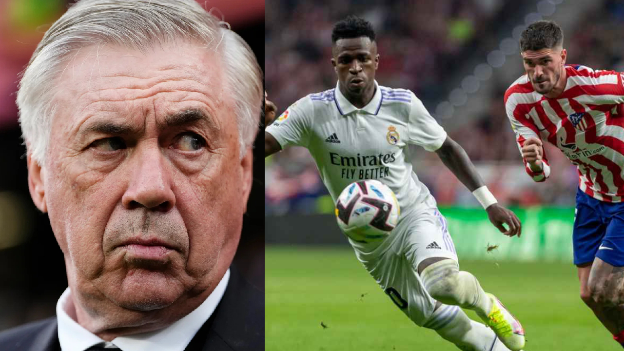 La grosse mise en garde de Carlo Ancelotti pour Vinicius 9h avant l’Atletico Madrid