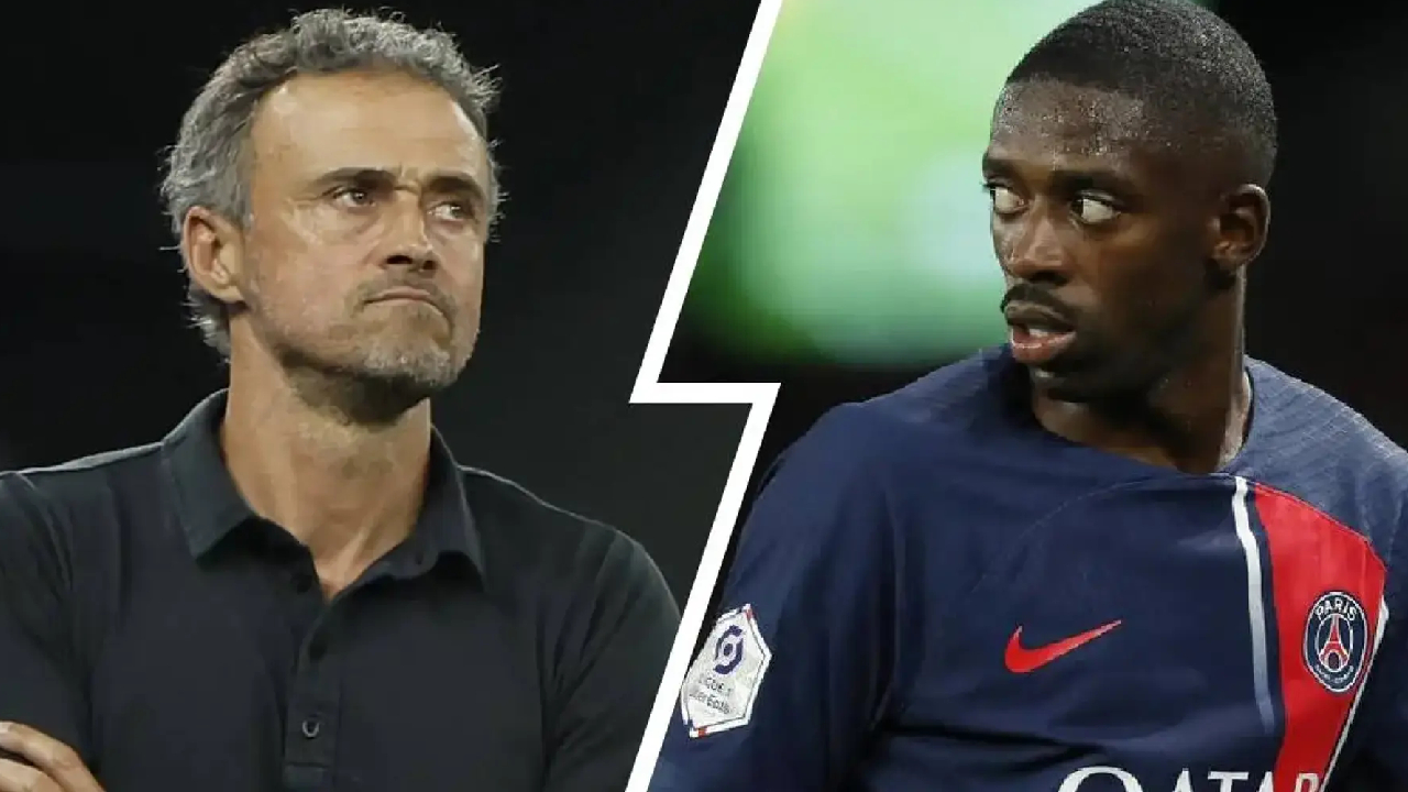 PSG : Luis Enrique exclut Ousmane Dembélé de l’équipe 24h avant Arsenal !