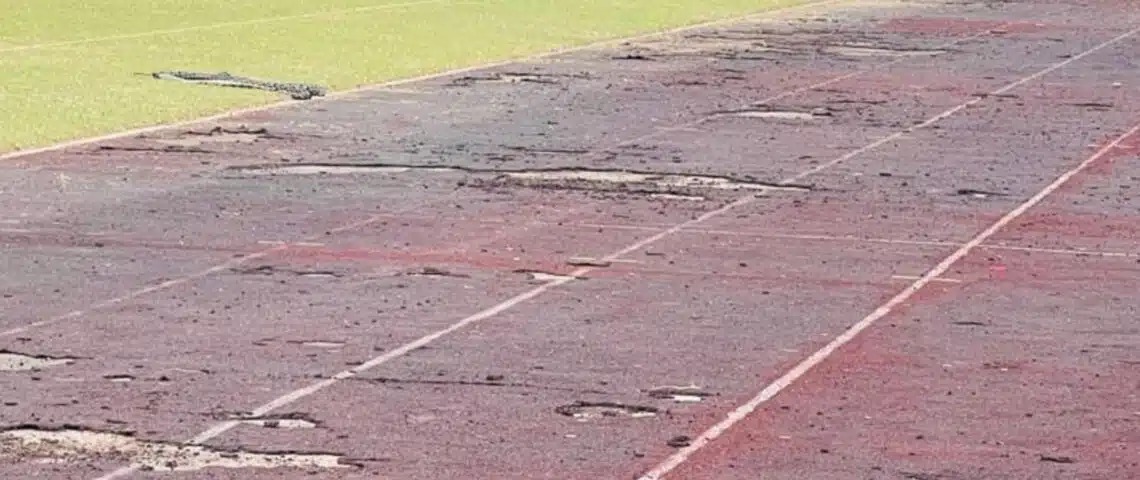 L'état du stade annexe de Garoua