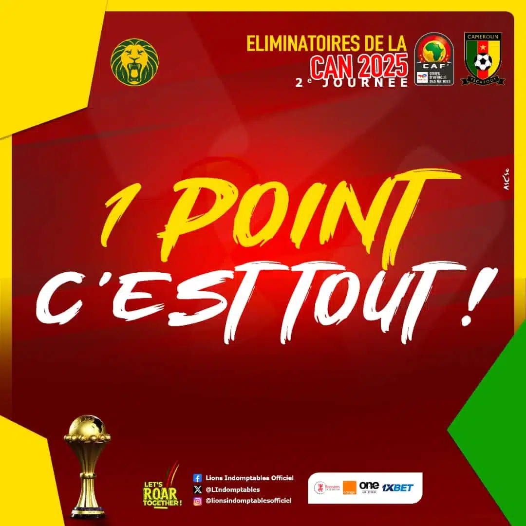 Après le match nul la Fecafoot balance un message polémique 2 Après le match nul la Fecafoot balance un message polémique