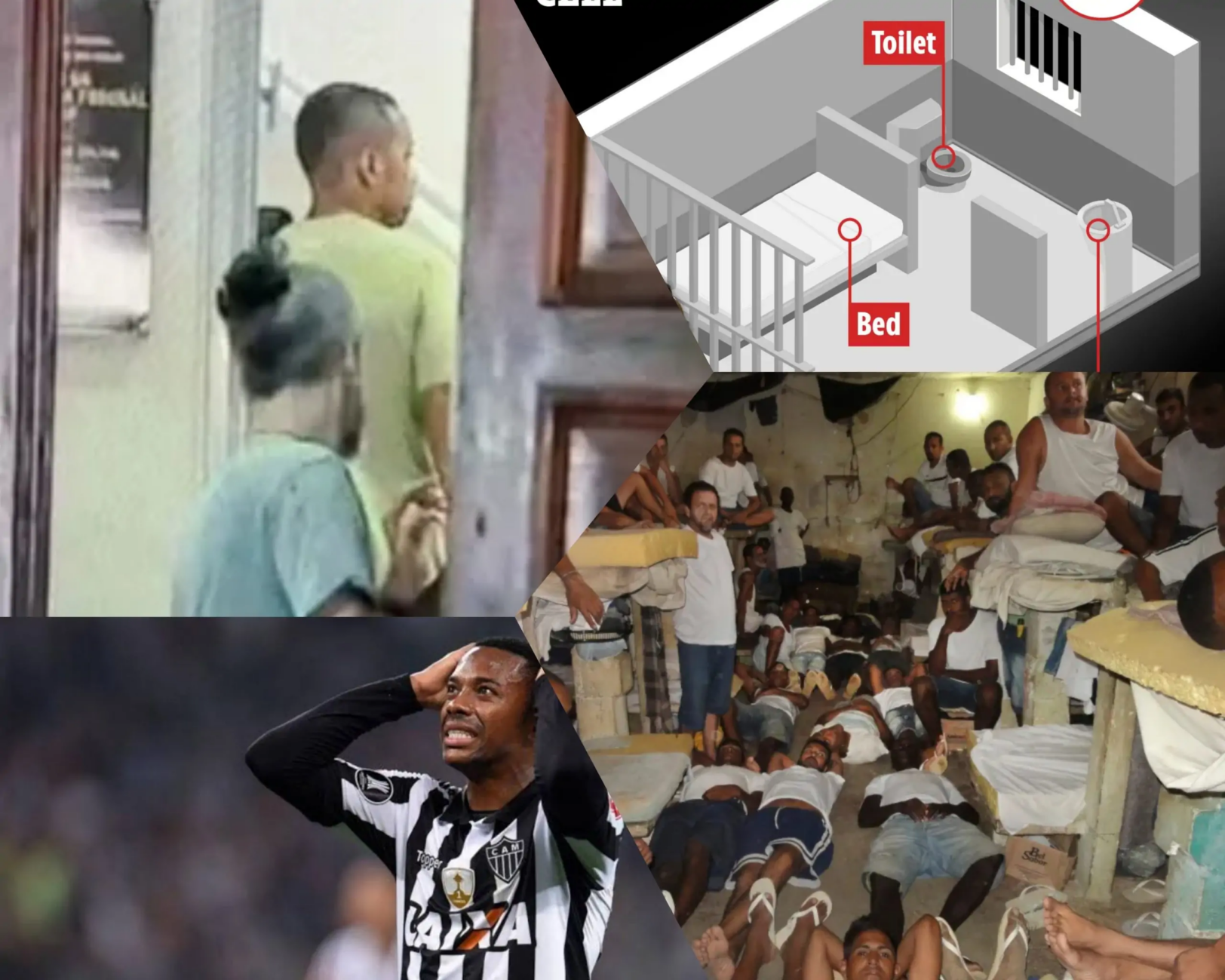 La légende brésilienne Robinho définitivement condamnée à rester en prison