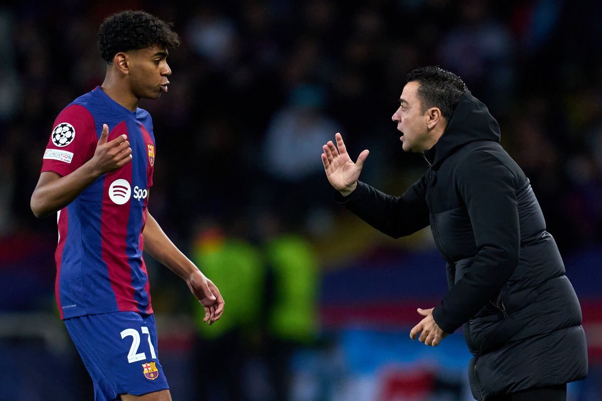 Lamine Yamal Tacle Sévèrement Xavi