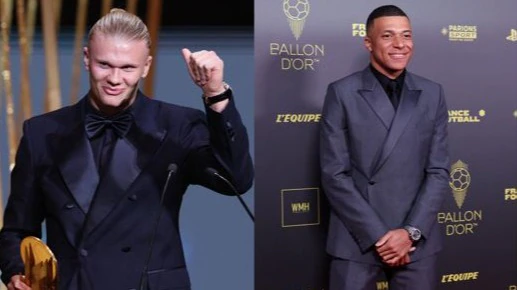 Ballon d'Or : la presse étrangère dresse un constat sévère sur Mbappé et Haaland