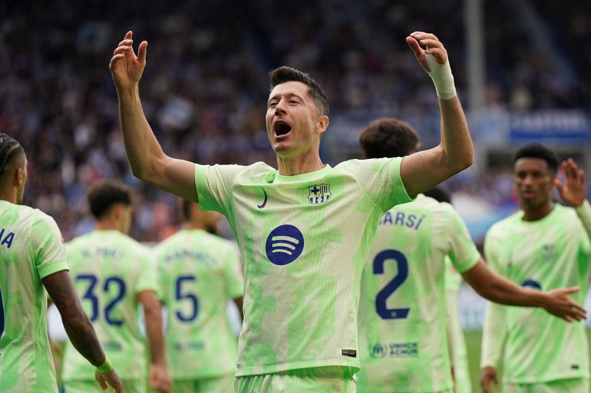 La statistique incroyable de Robert Lewandowski en 2024-25 !
