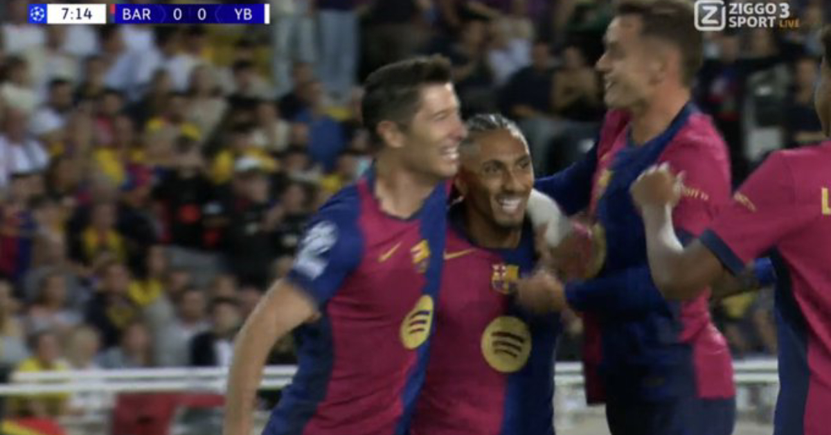 VIDEO : Après une superbe combinaison, Lewandowski ouvre le score