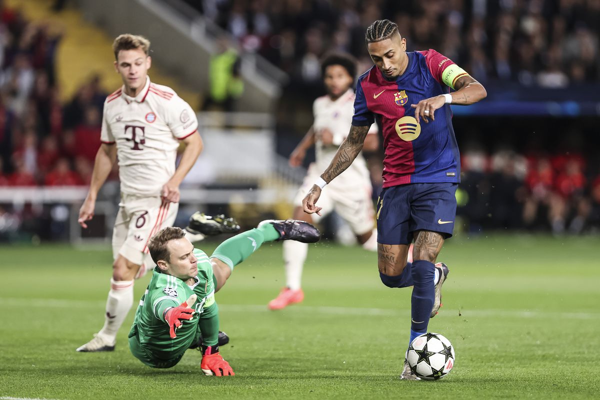 Ligue des champions : Raphinha brille et le Barça prend sa revanche sur le Bayern Munich !