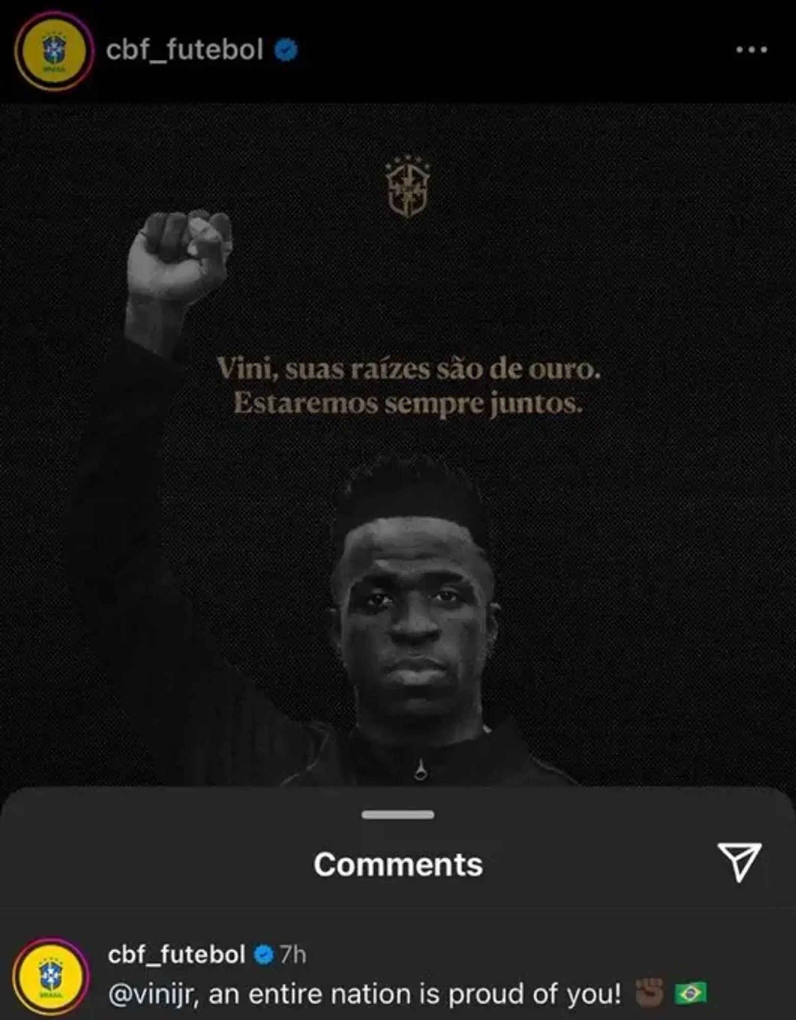 Ballon d’Or : l’équipe nationale brésilienne brise le silence après la défaite de Vinicius