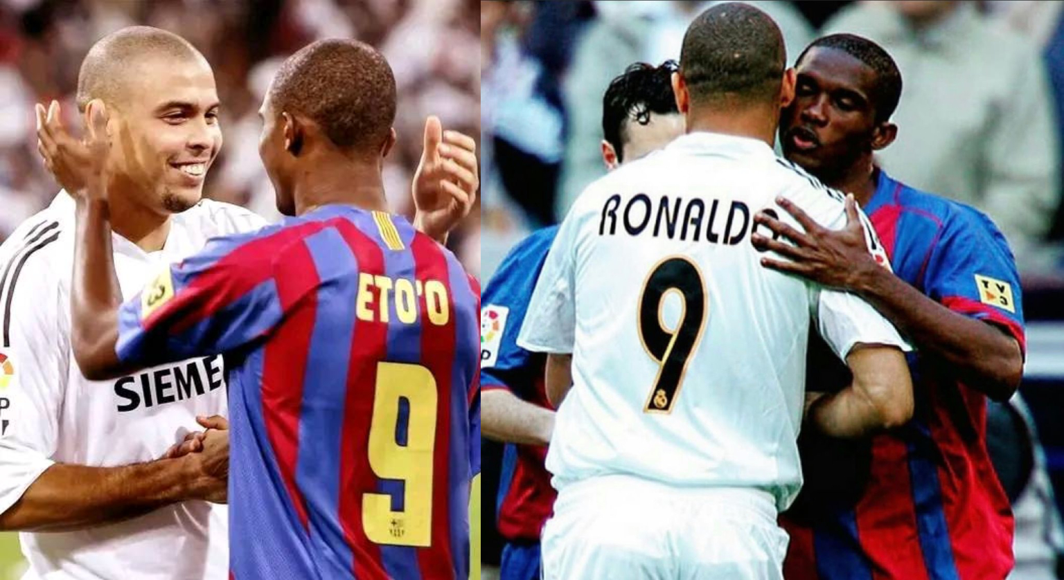 Barça : Ronaldo se lâche sur Samuel Eto’o et fait des confidences flatteuses !