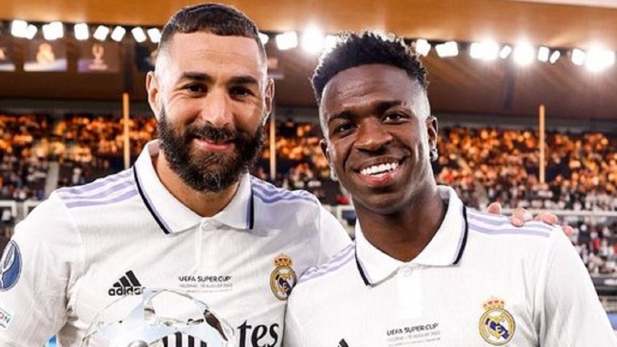 vinicius encense karim benzema et fait parler capture youtube 2834915