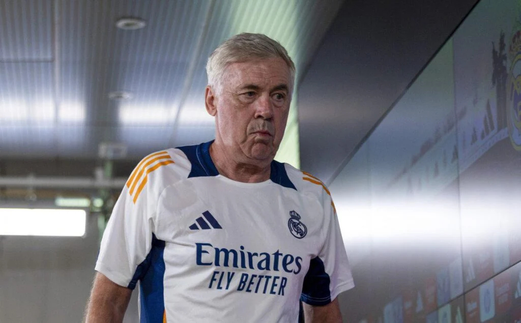 Real – Atlético : Voici ce que Carlo Ancelotti a dit à ses quatre fantastiques à la mi-temps !