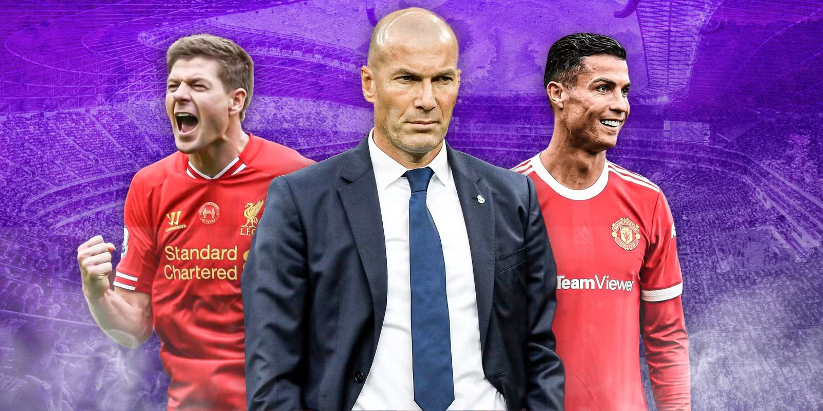 Ni Salah Ni Drogba : Zidane dévoile son XI idéal en Premier League avec six légendes de Man Utd