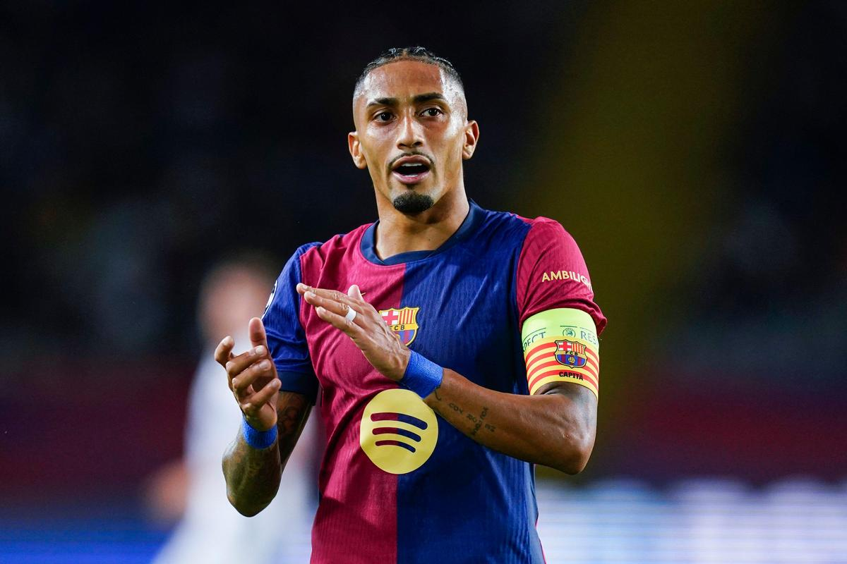 Coup de tonner, Raphinha pourrait quitter le Barça pour cette équipe, une belle somme sur la table