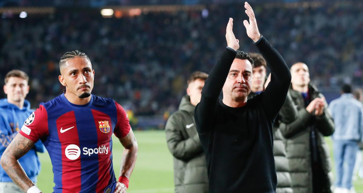 Raphinha se lâche et tacle Xavi, son ancien coach au Barça !