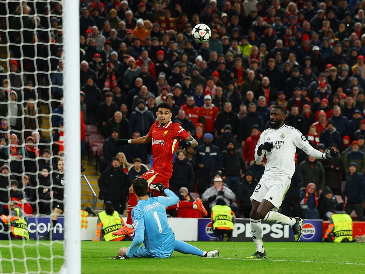 "On manque un peu de..", Courtois réagit après la défaite contre Liverpool