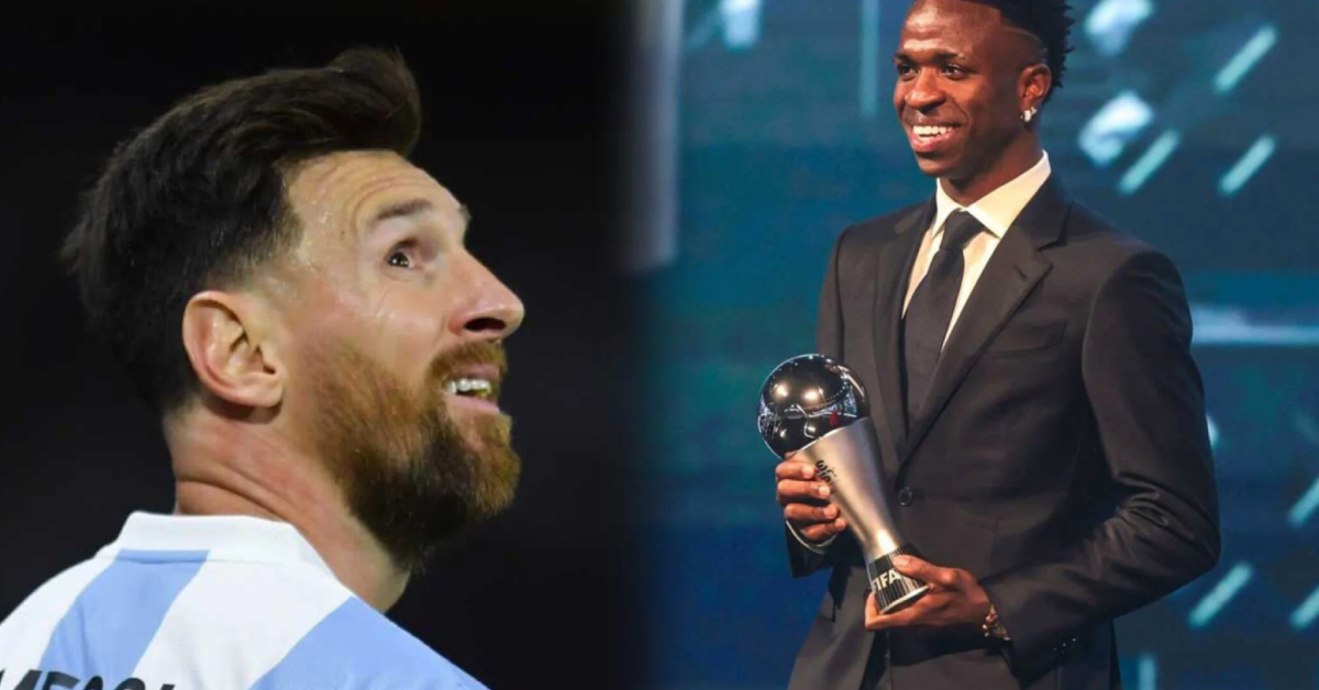 FIFA The Best 2024 : Lionel Messi met à terre complètement Vinicius Junior