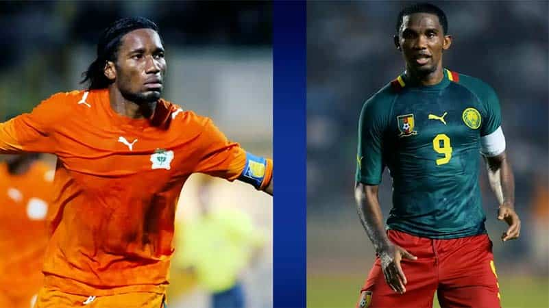 Kylian Mbappé a tranché entre Didier Drogba et Samuel Eto’o