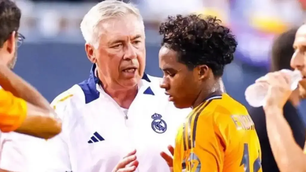 La tension monte entre Ancelotti et Endrick ! 1 La tension monte entre Ancelotti et Endrick !