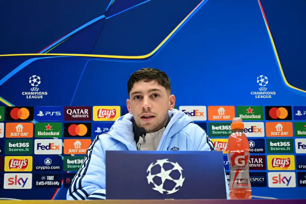 Real Madrid : Valverde se confie avant le choc face à l’Atalanta : « J’ai dit que j’étais foutu… »