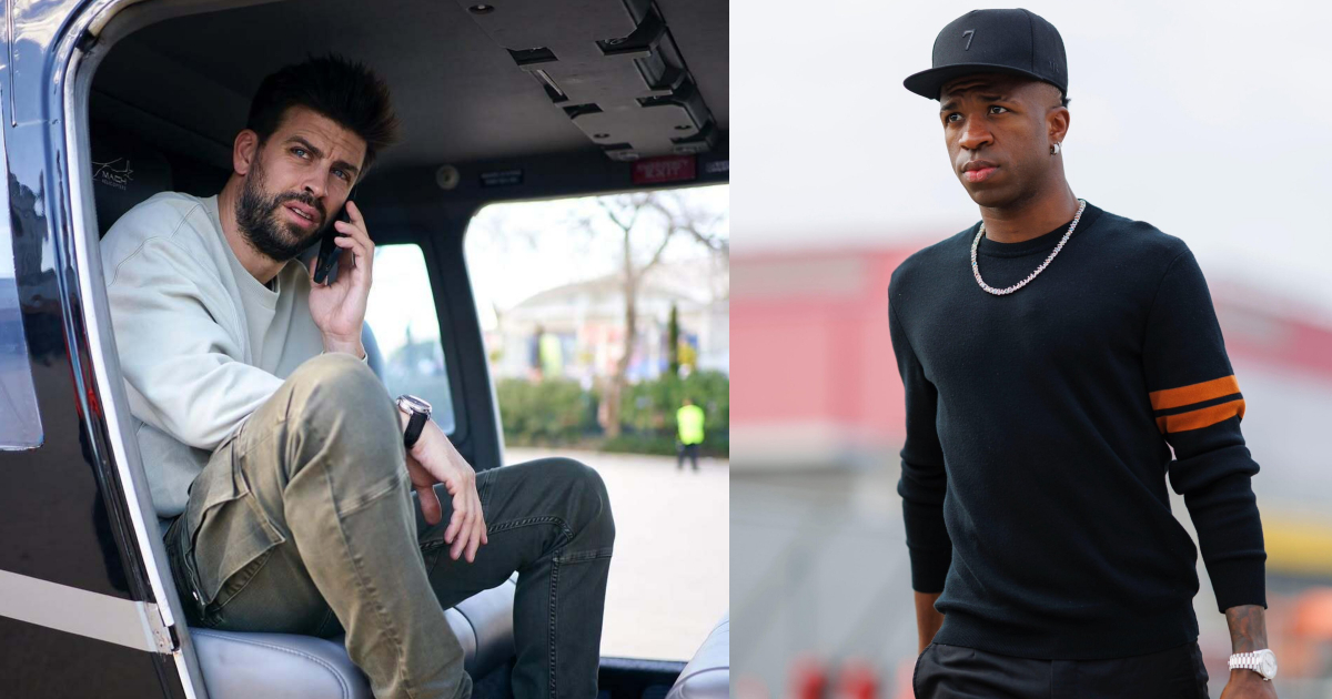 Vinicius Junior a rencontré secrètement Gerard Piqué, voici les raisons