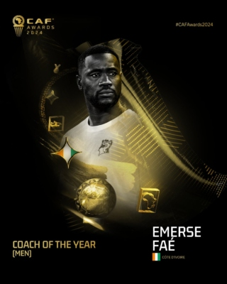 CAF Awards 2024 : le Meilleur Entraîneur africain de l’année est connu. 3 CAF Awards 2024 : le Meilleur Entraîneur africain de l’année est connu.