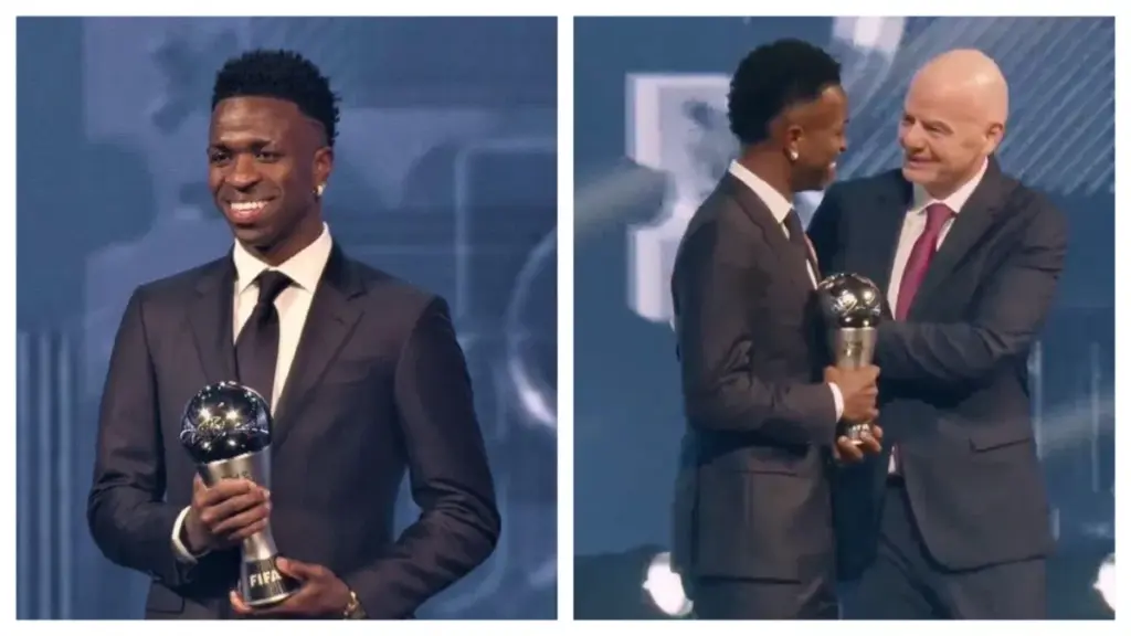 FIFA The Best 2024 : Lionel Messi met à terre complètement Vinicius Junior