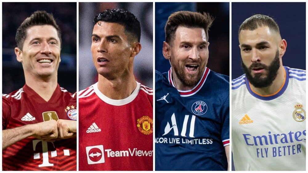 Benzema 4e, Cristiano Ronaldo… : voici les 10 meilleurs buteurs de l’histoire de la Ligue des Champions