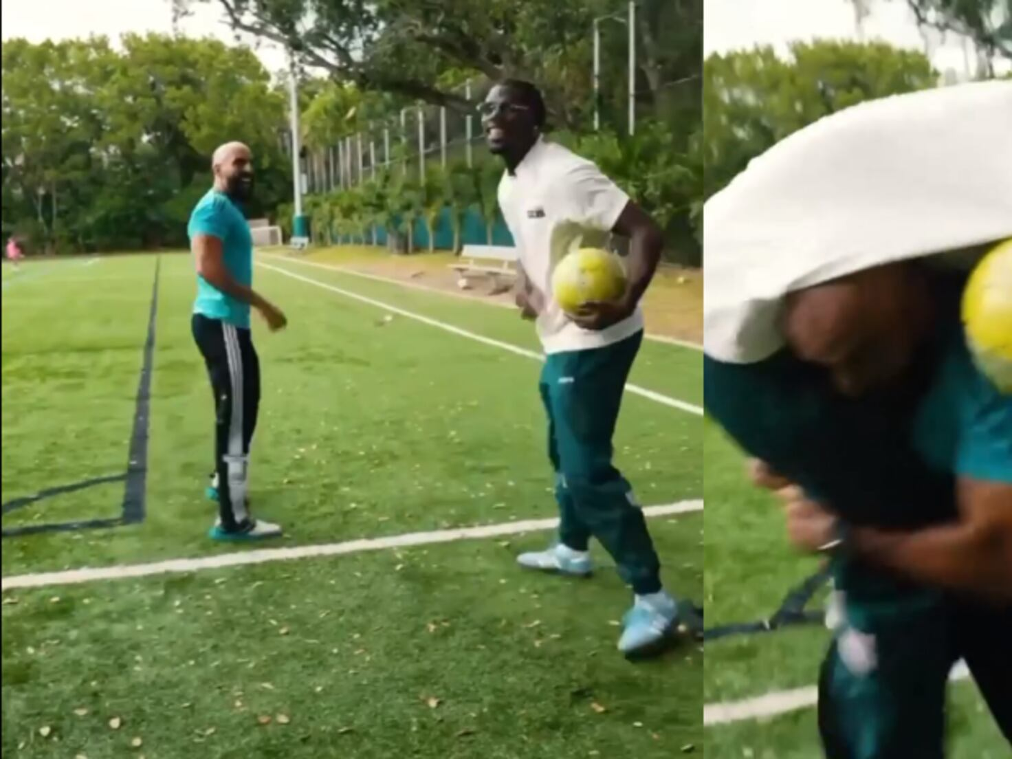 Pogba humilie le garde du corps de Messi 1 Pogba humilie le garde du corps de Messi