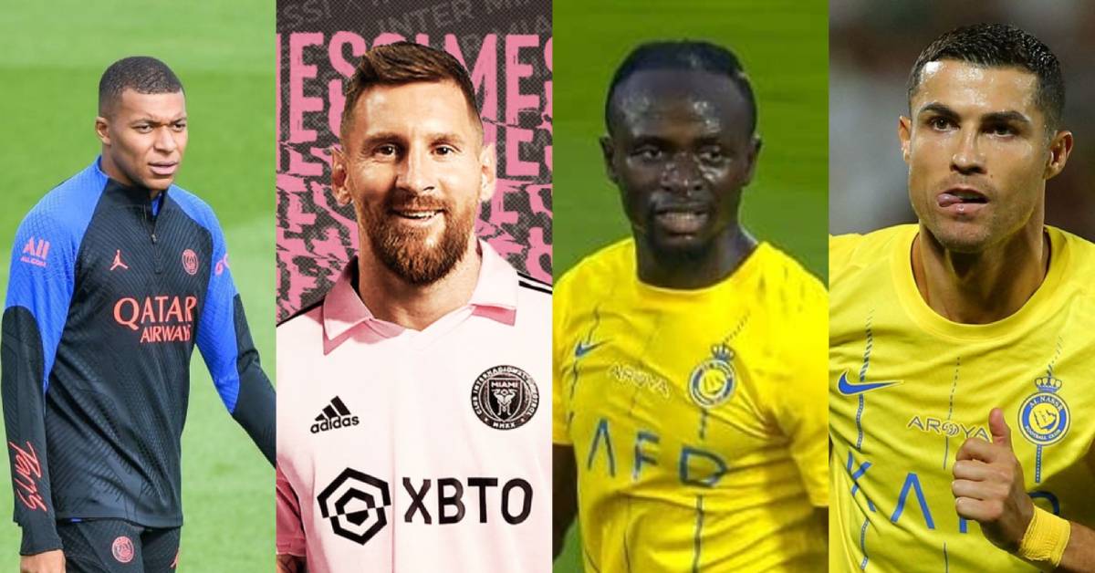 Neymar 3e, Sadio Mané dans le classement : Top 5 des joueurs les mieux payés au monde
