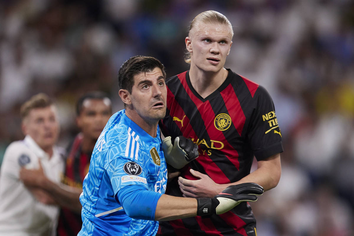 Haaland au Real Madrid ? Courtois brise enfin le silence !