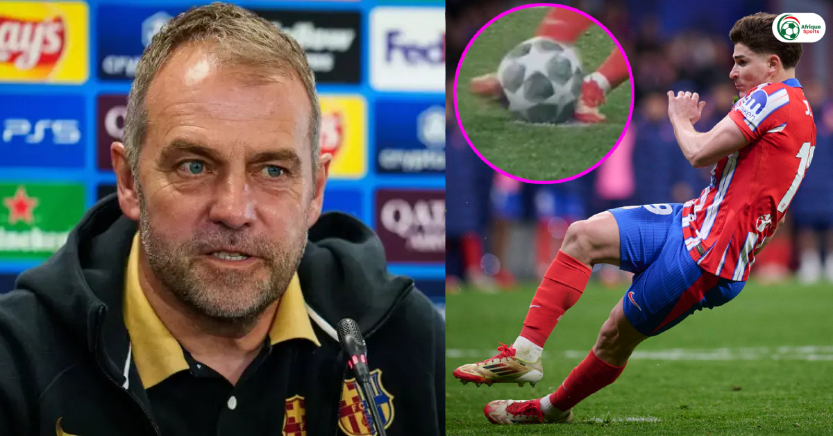 Hansi Flick brise le silence sur le penalty de Julian Alvarez et donne une réponse cash !
