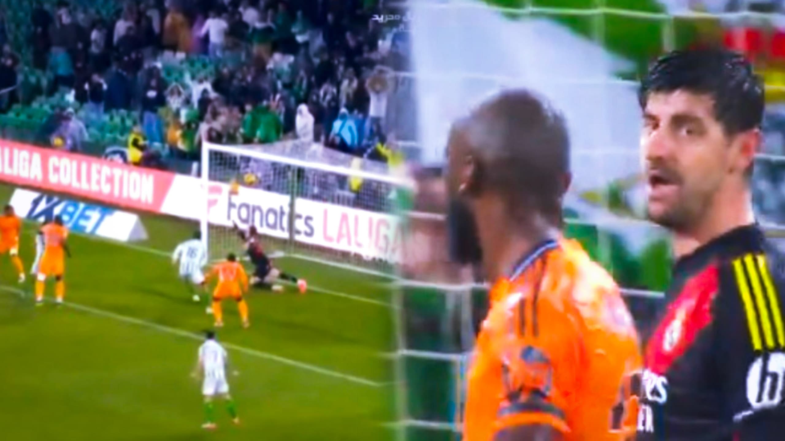 Courtois brille dans le chaos, sa claquette sauve le Real Madrid in extremis à Betis (VIDEO)