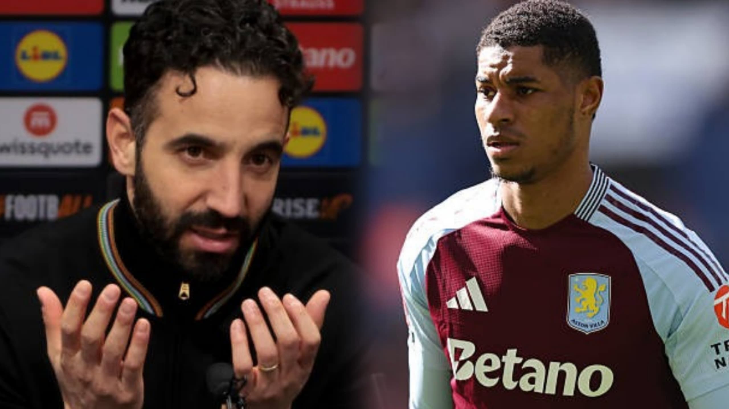 Rashford en feu à Aston Villa : Ruben Amorim surprend tout le monde à Man Utd