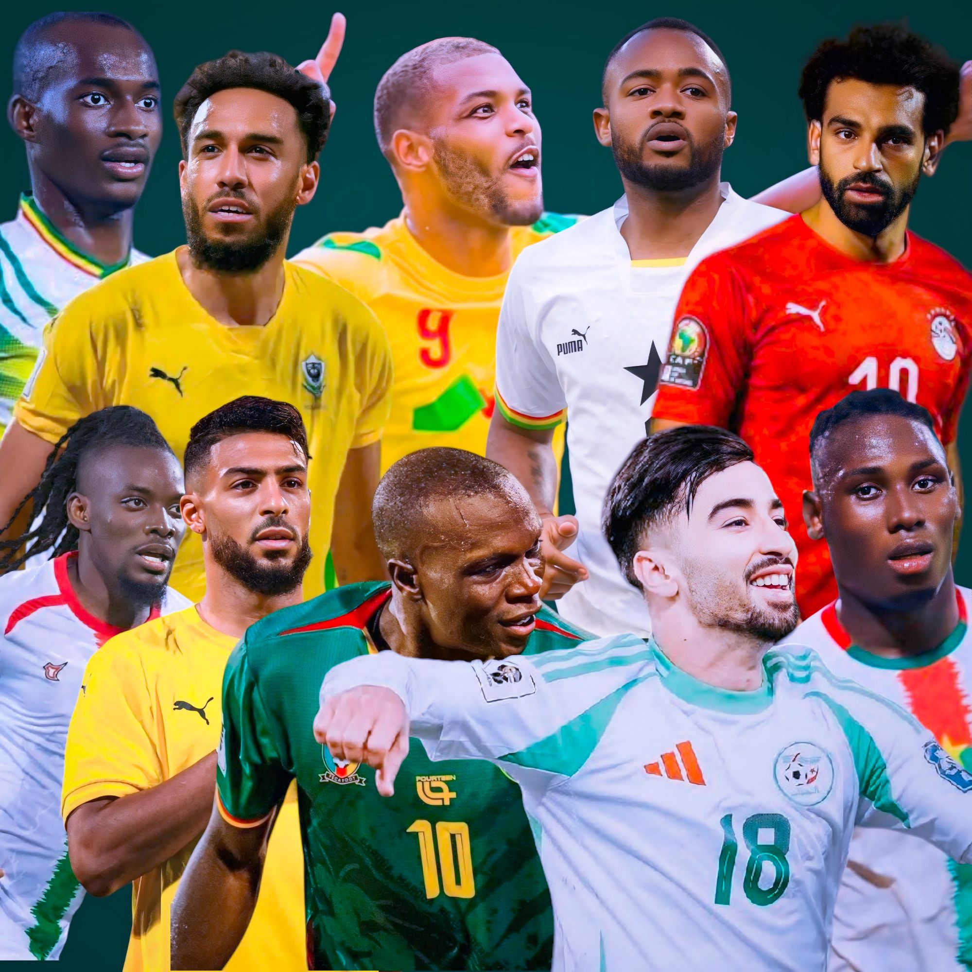 Salah, Aboubakar, Ayew : Le classement des meilleurs buteurs des qualifications du Mondial 2026