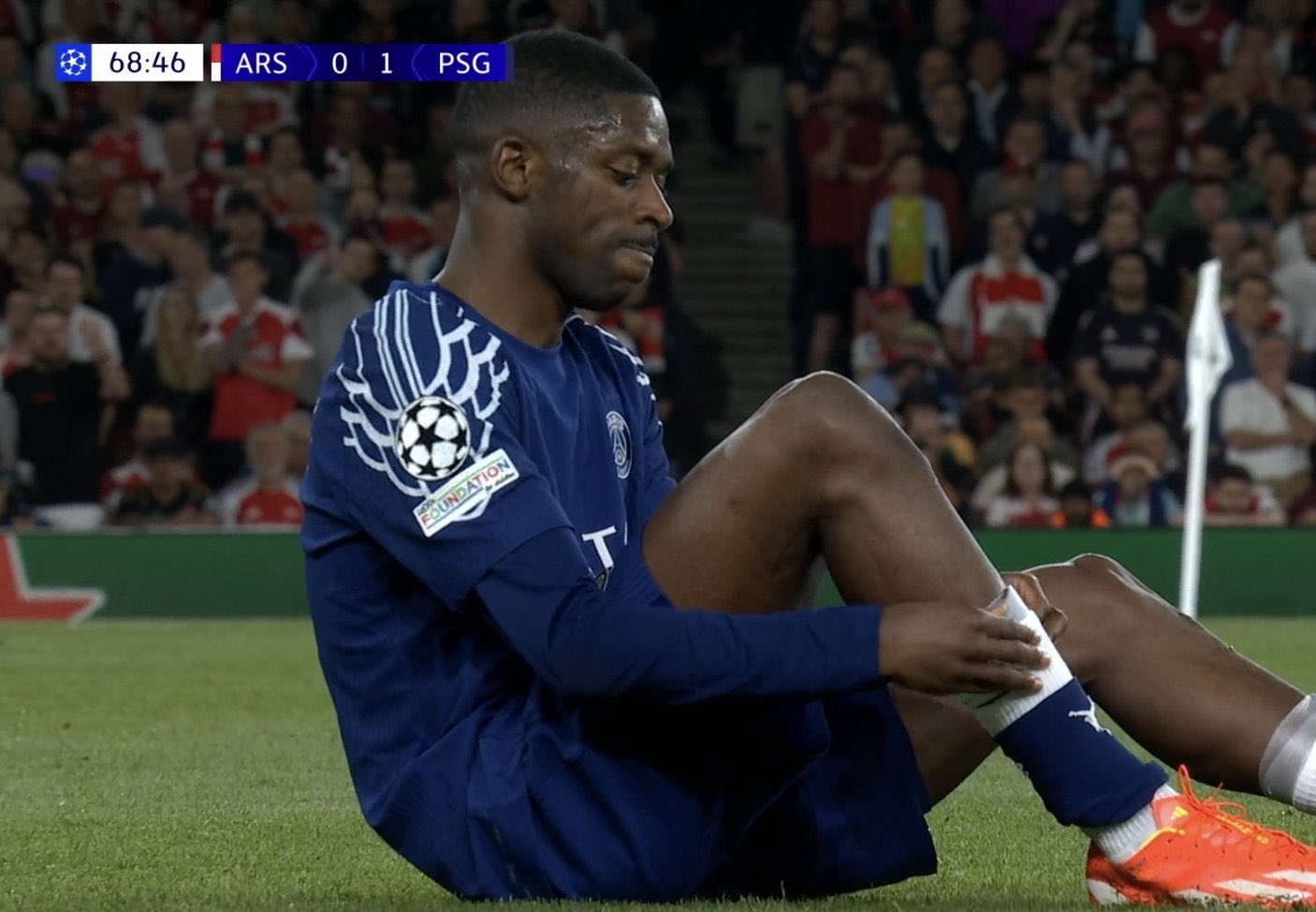 Gros coup dur pour le PSG, la vérité éclate sur la blessure d’Ousmane Dembélé
