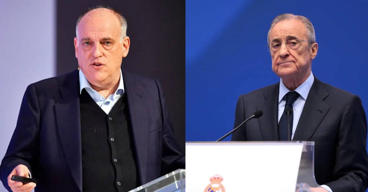 La réponse cinglante de Javier Tebas à Florentino Pérez