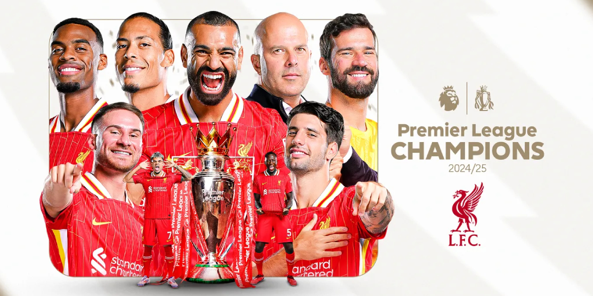 Premier League : Liverpool est sacré champion d’Angleterre pour la saison 2024/2025