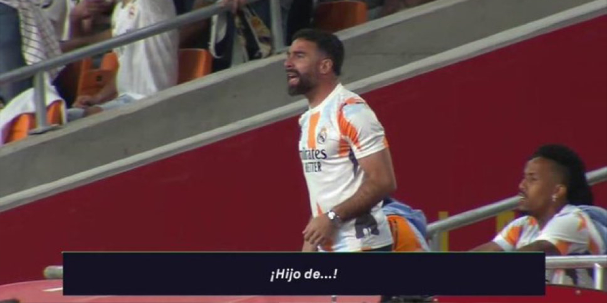 Real Madrid : Dani Carvajal craque et insulte violemment