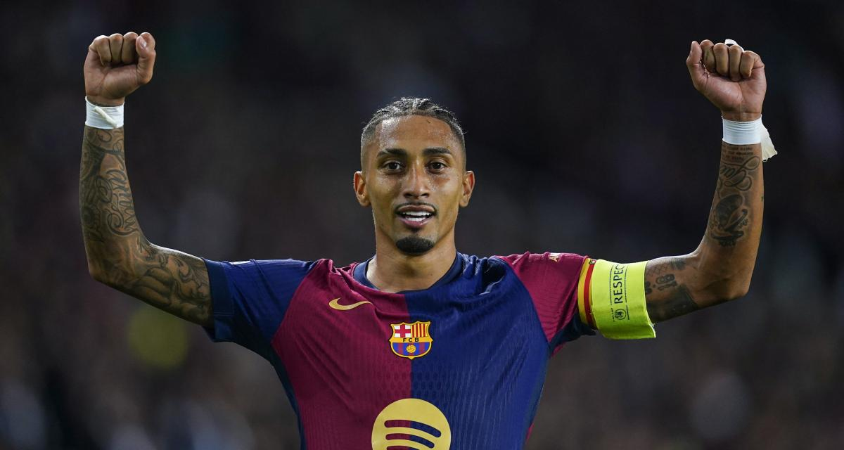 Le Barça fixe un prix costaud pour Raphinha
