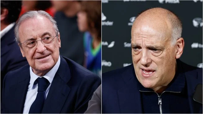 La réponse cinglante de Javier Tebas à Florentino Pérez 2 La réponse cinglante de Javier Tebas à Florentino Pérez