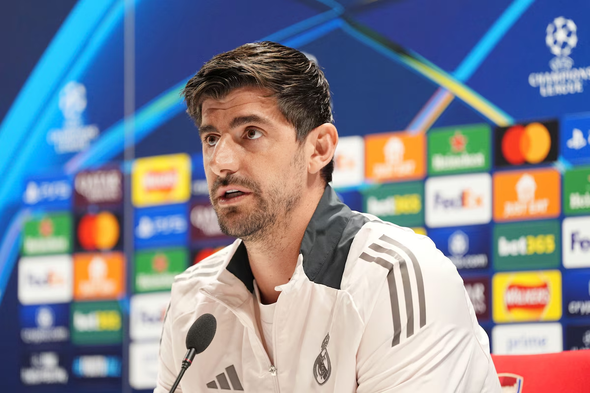 Courtois sort du silence avant le choc contre Arsenal 2 Courtois sort du silence avant le choc contre Arsenal