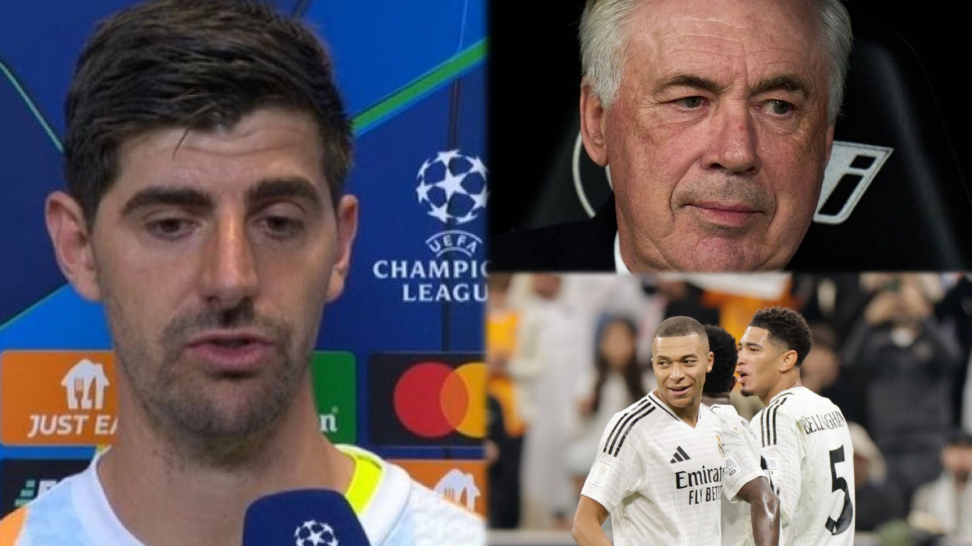 Choqué par l’élimination, Courtois nomme Ancelotti comme coupable : « Il nous dit de… »
