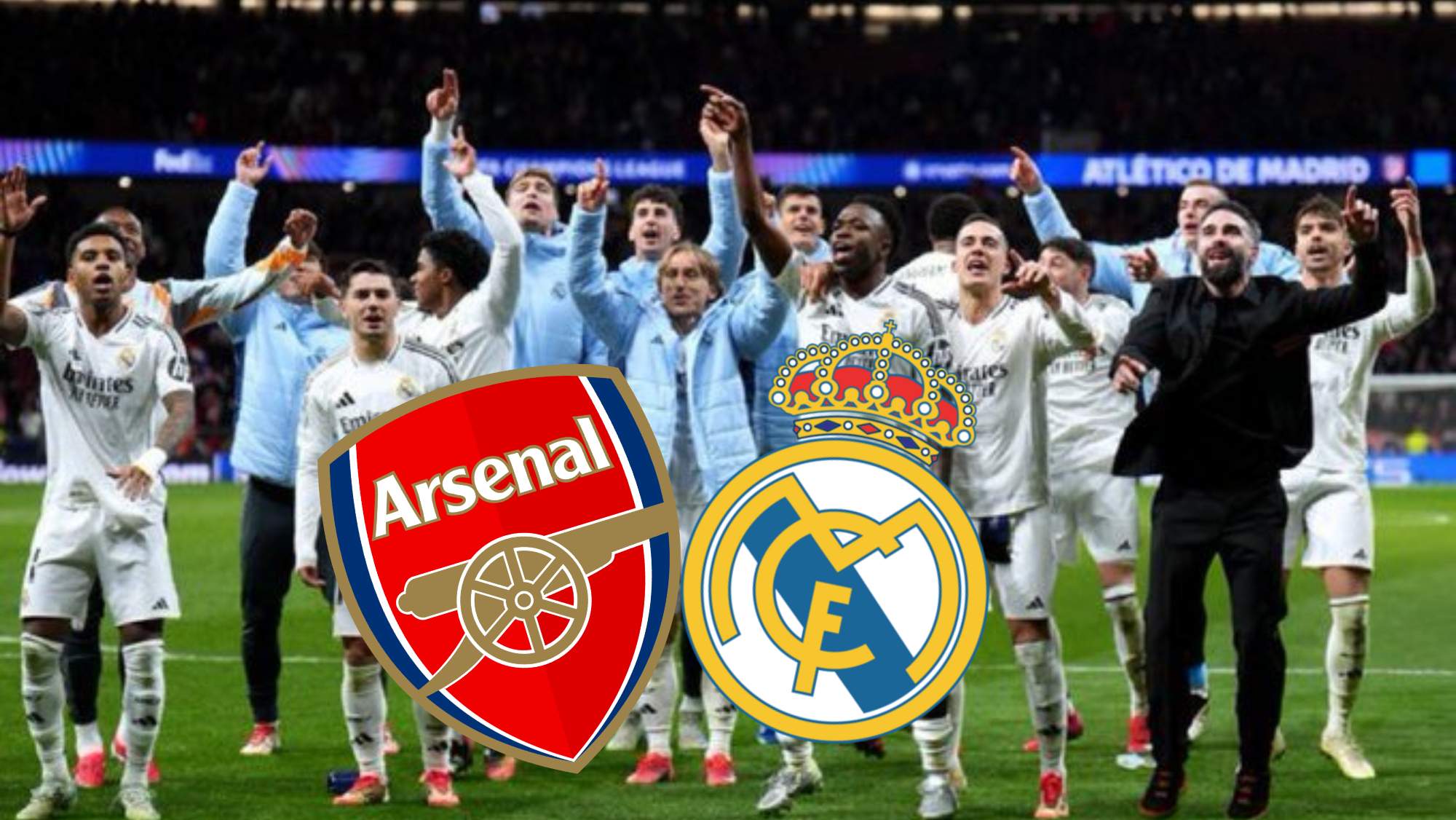 real madrid arsenal fecha champions