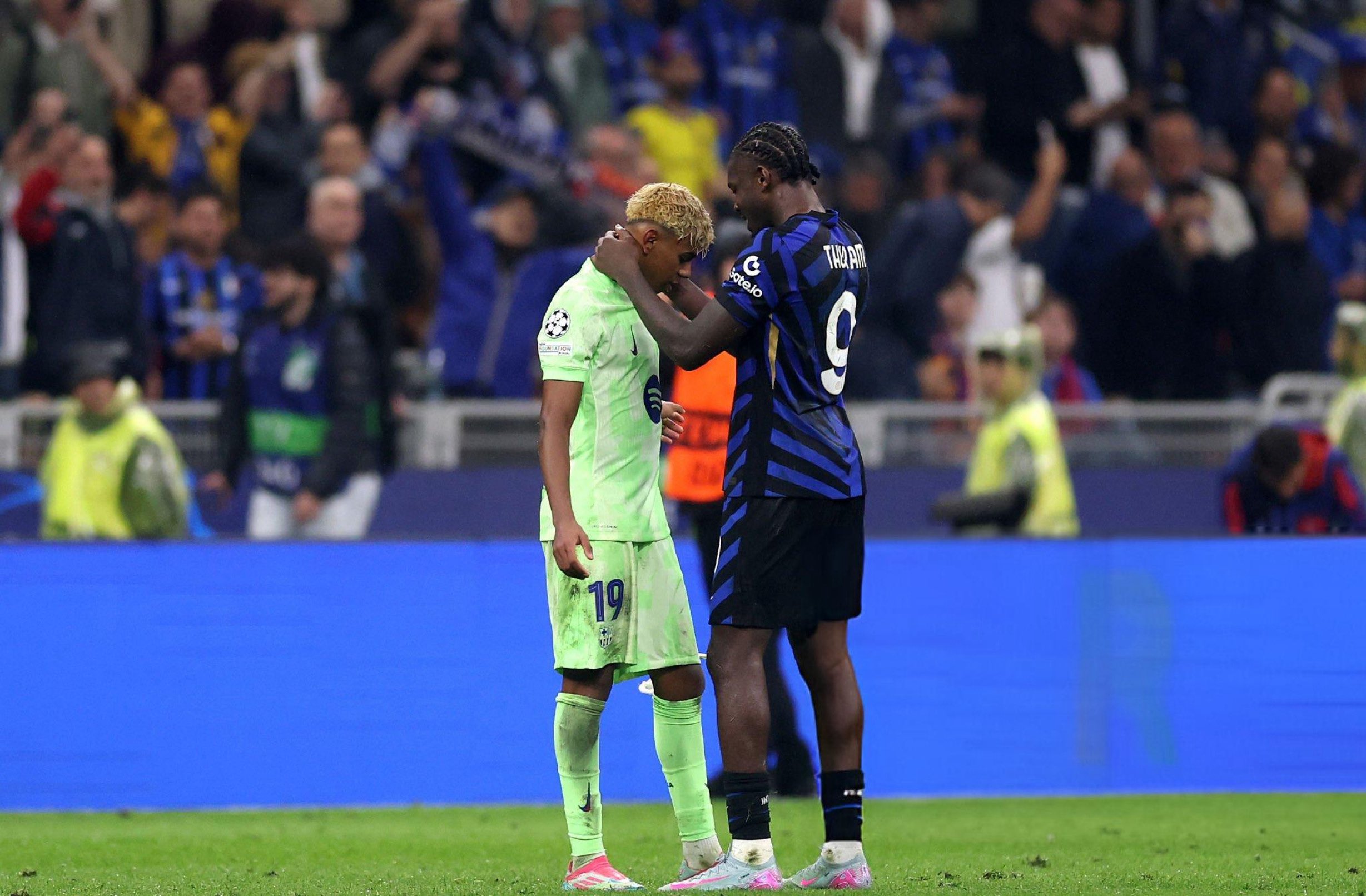 Marcus Thuram se moque terriblement de Lamine Yamal après l’élimination du Barça (PHOTO)