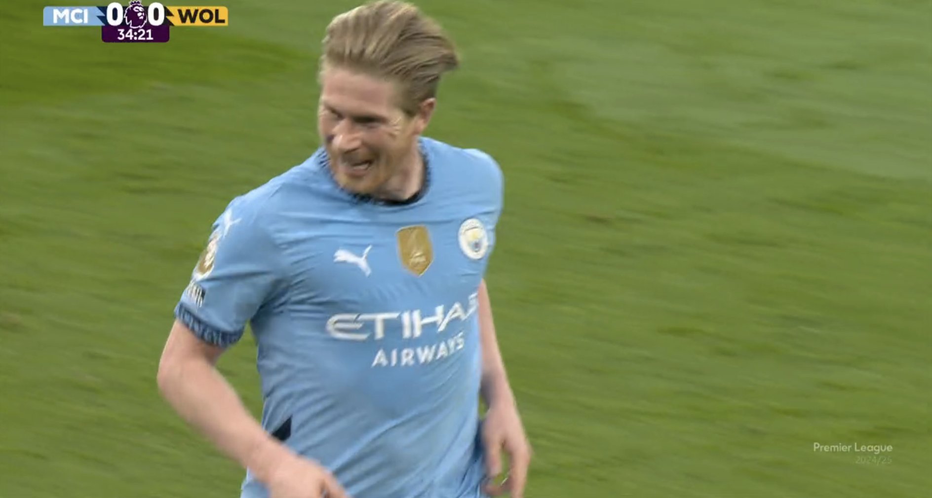 VIDEO : Le travail monstrueux de Doku qui a permis à De Bruyne son probable dernier but à Etihad