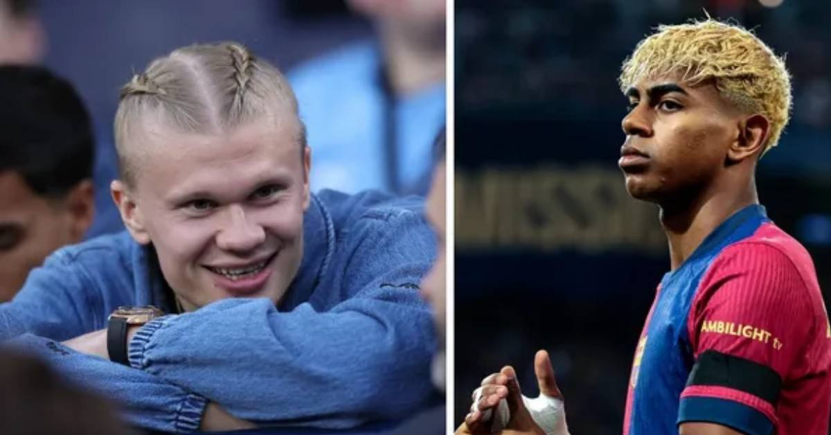 Erling Haaland choqué par la prestation de Lamine Yamal avec le Barça