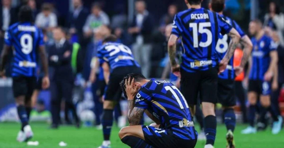 Coup dur pour l’Inter Milan : une terrible annonce tombe