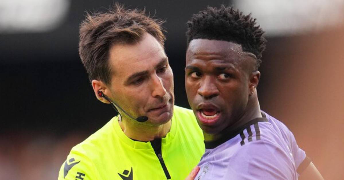 Clásico : mauvaise nouvelle pour Vinicius, l’arbitre ne lui réussit pas